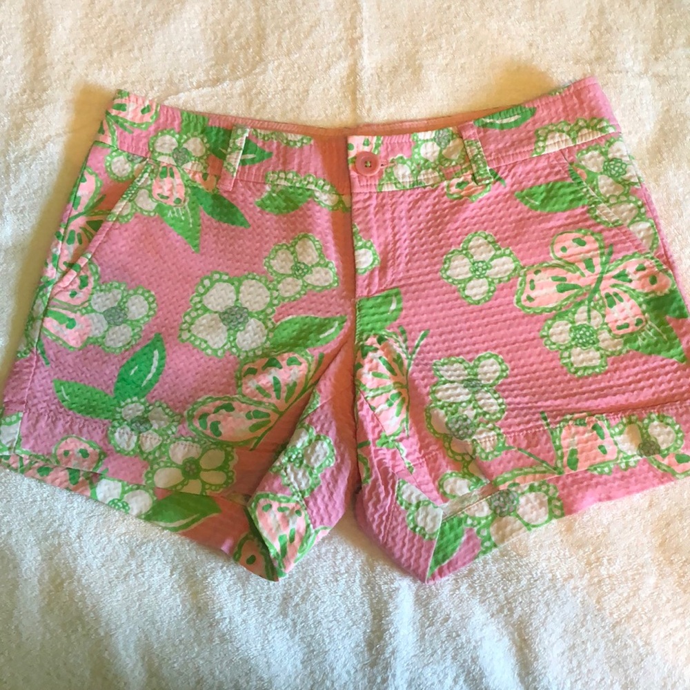 Floral Lily Pulitzer shorts!